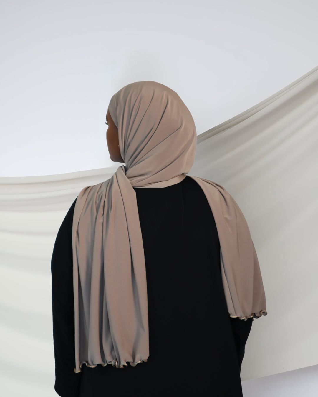 Rosa Taupe Wavy lycra