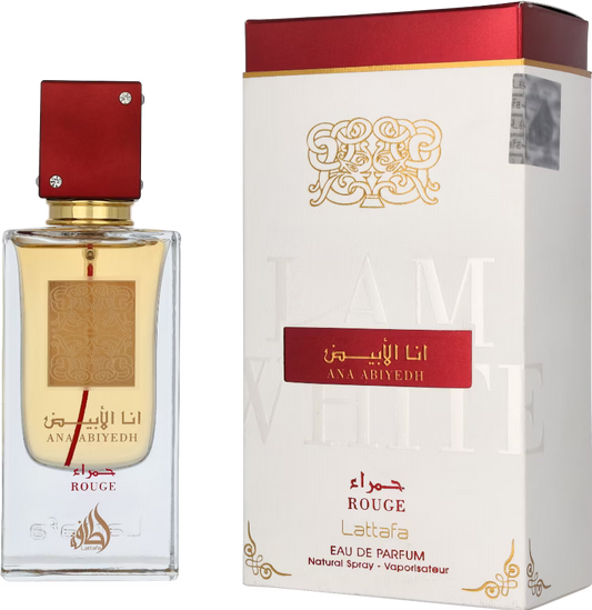 Lattafa Perfumes Ana Abiyedh I Am White Rouge