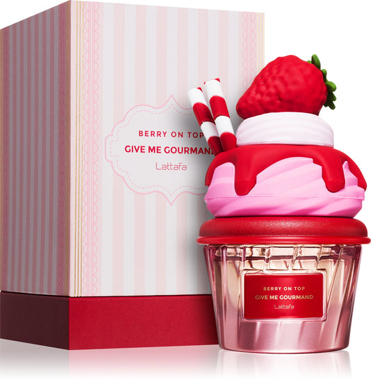 Lattafa Give Me Gourmand Berry on Top