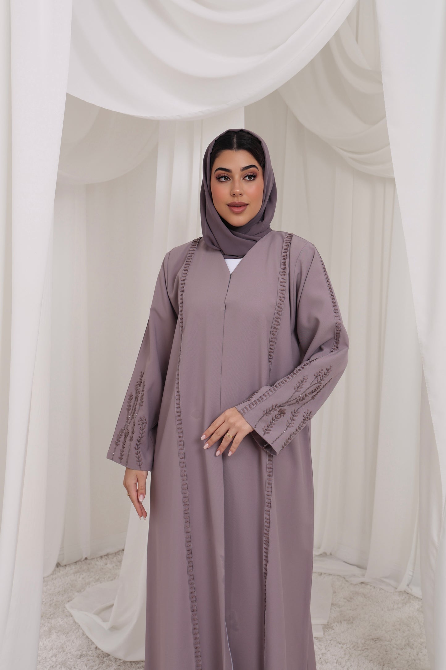 Ghada in Mauve
