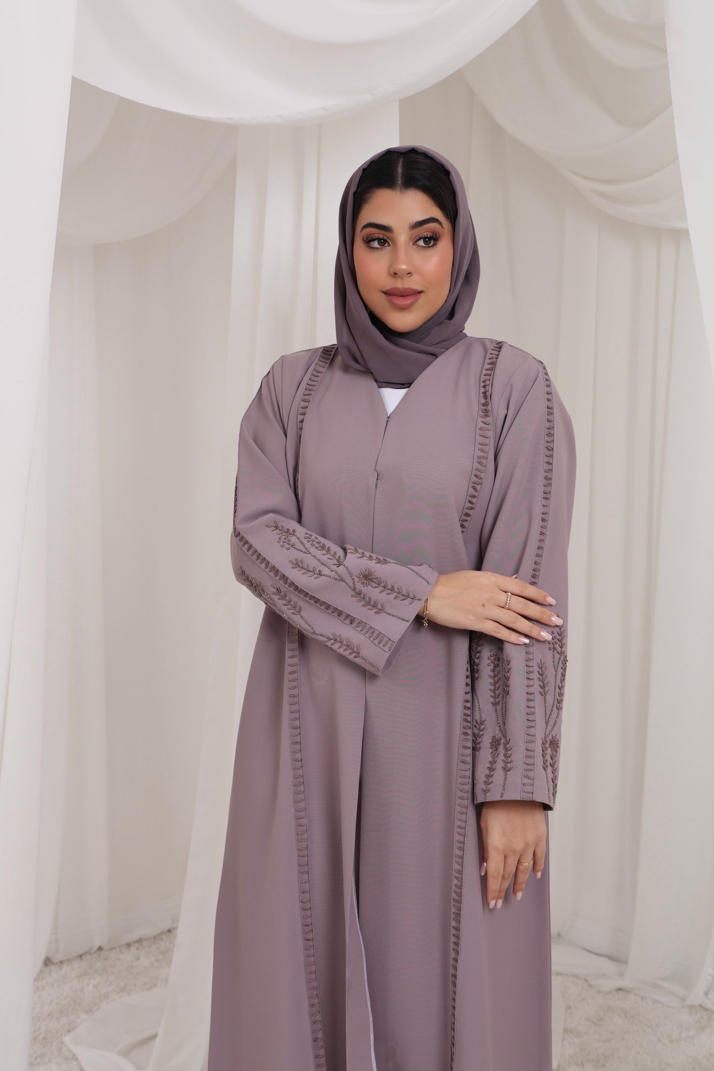 Ghada in Mauve