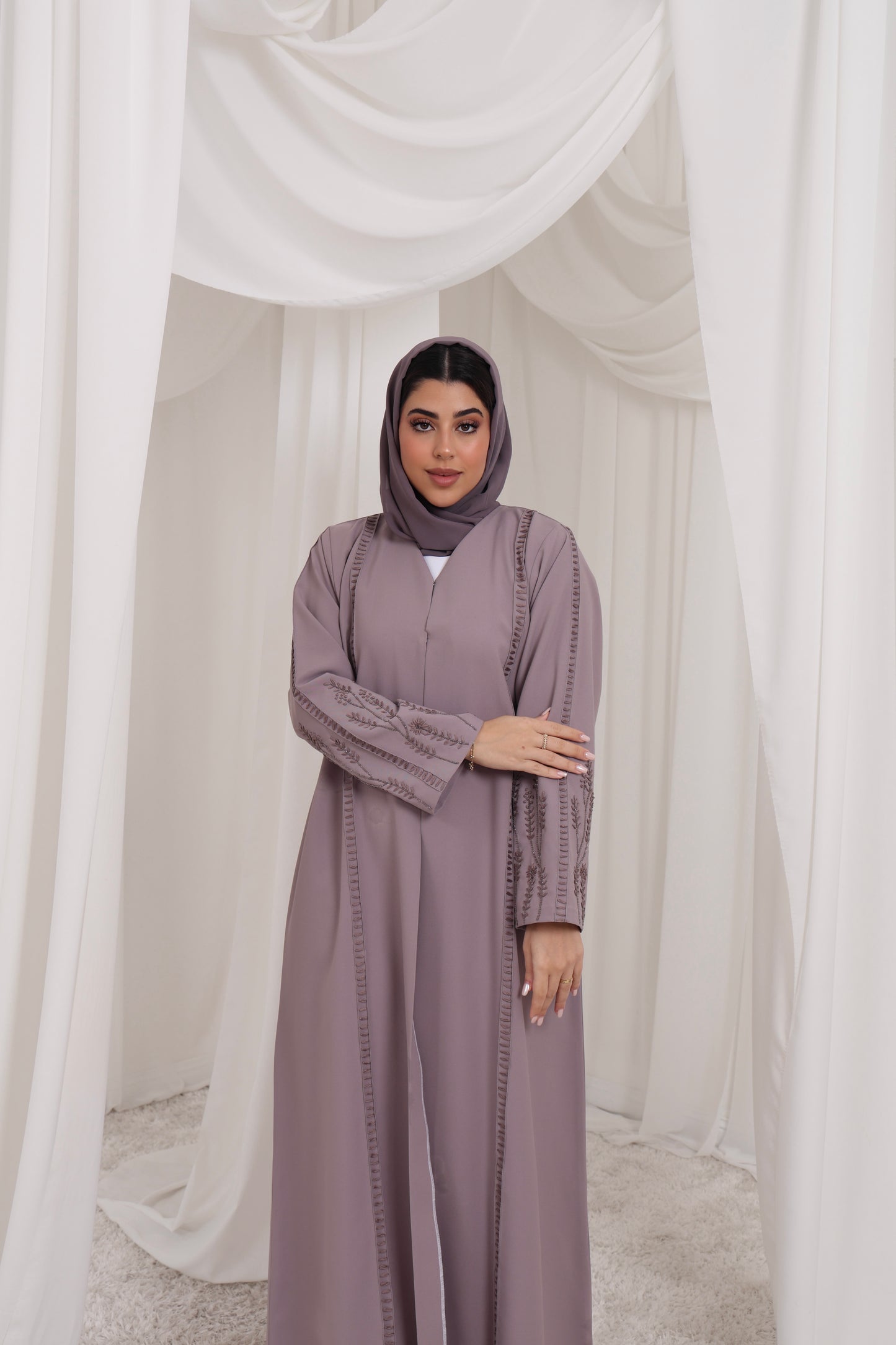 Ghada in Mauve