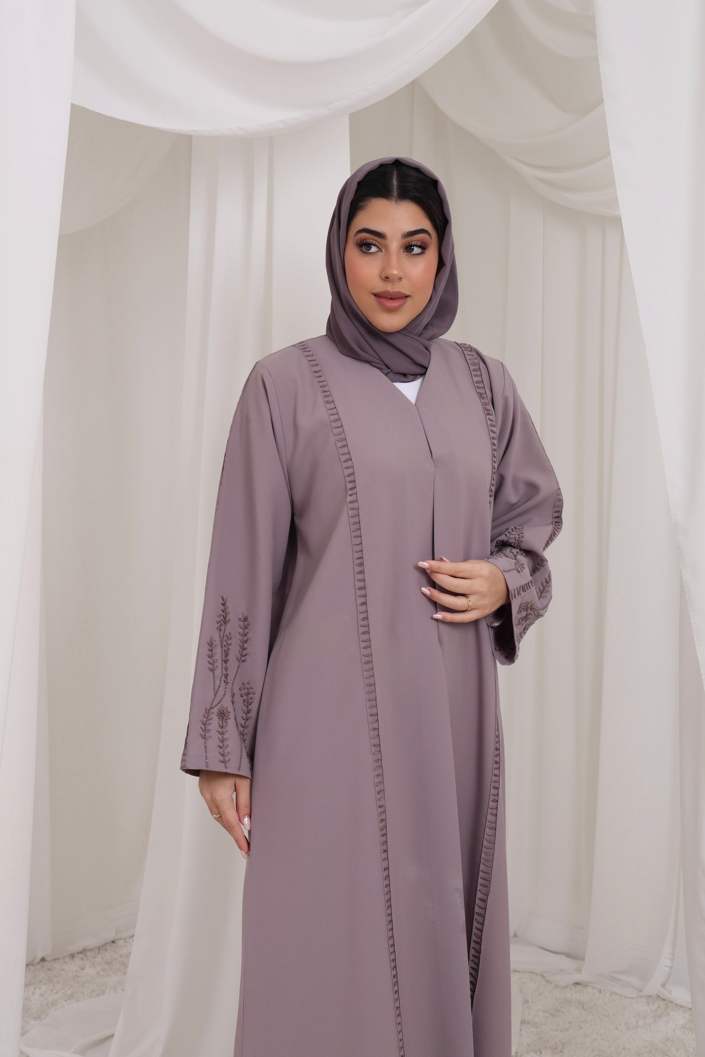 Ghada in Mauve