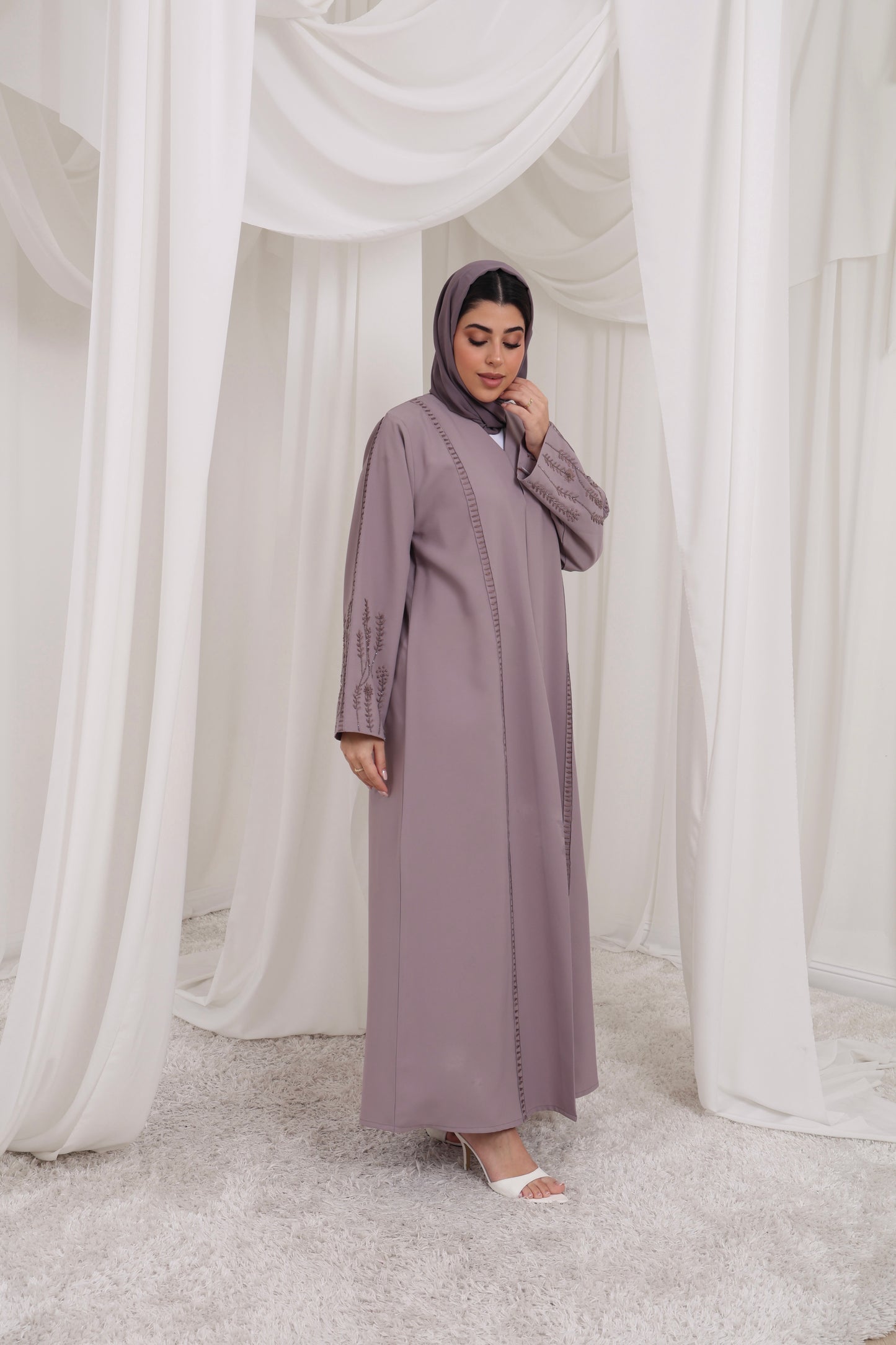 Ghada in Mauve