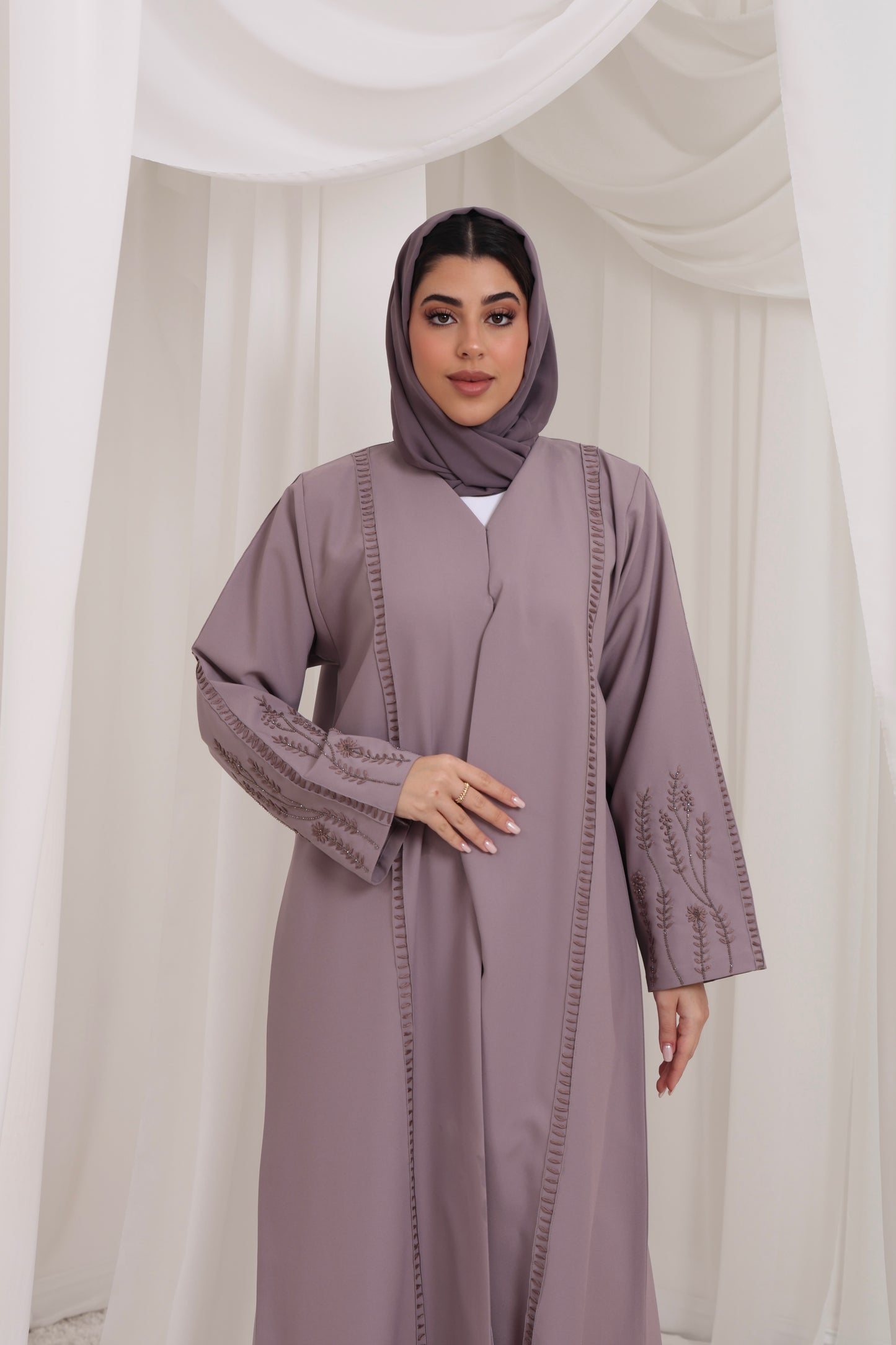 Ghada in Mauve