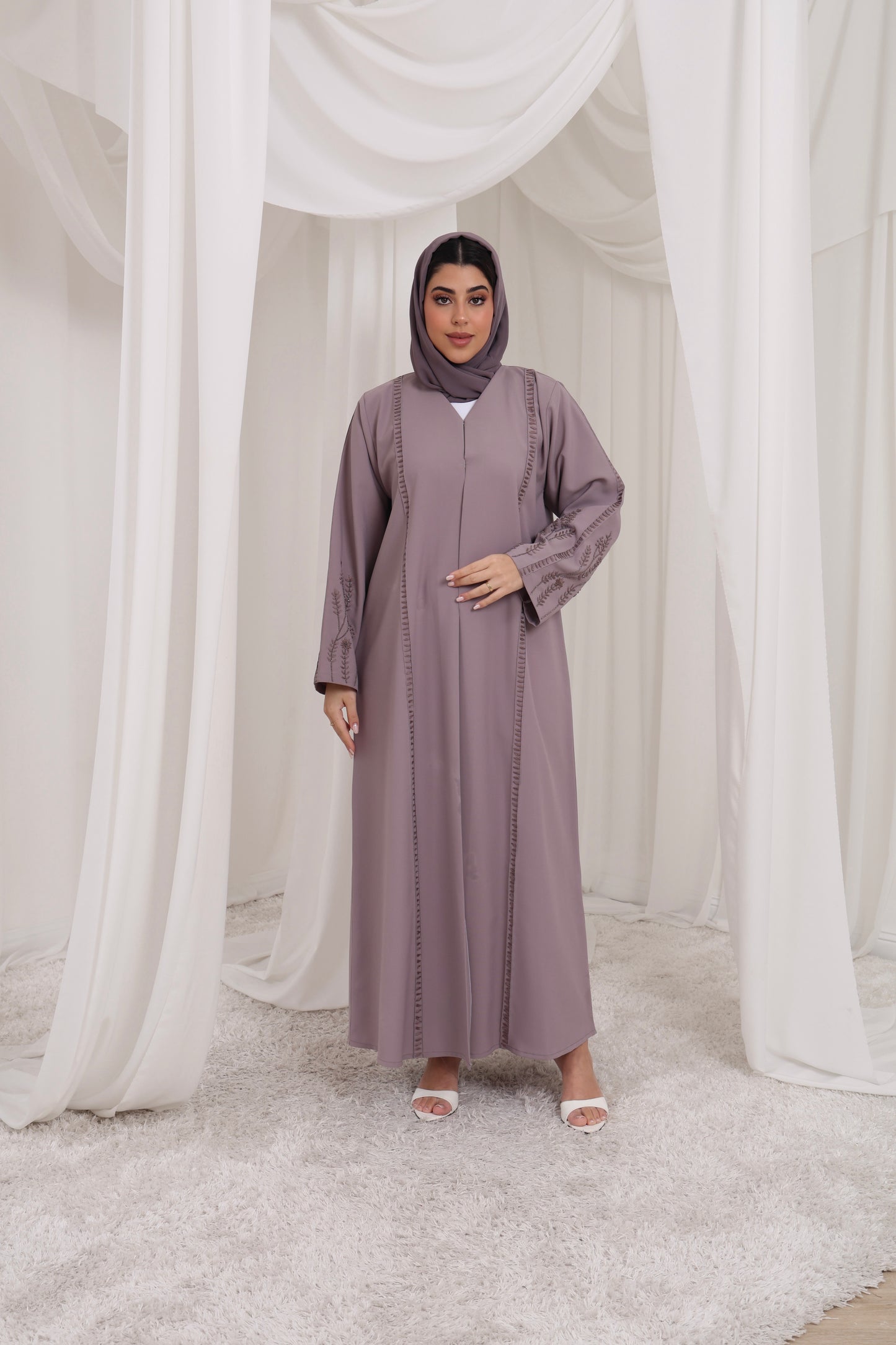 Ghada in Mauve
